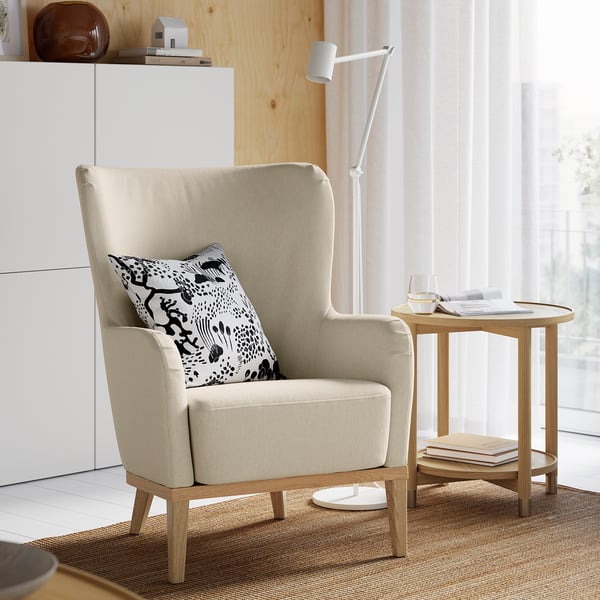 FAGERBACKEN Sitial, Knäbäck beige