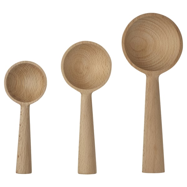 FLODNEJONÖGA Cuchara set3, madera
