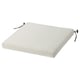 FRÖSÖN Funda para cojín de silla, ext beige, 44x44 cm