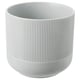 GRADVIS Macetero, gris, 15 cm