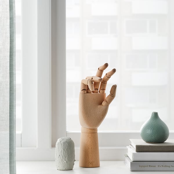 HANDSKALAD Mano articulada, natural