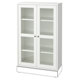 HAVSTA Vitrina, blanco, 81x35x123 cm