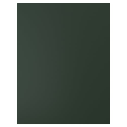 HAVSTORP Panel lateral, verde oscuro, 62x80 cm