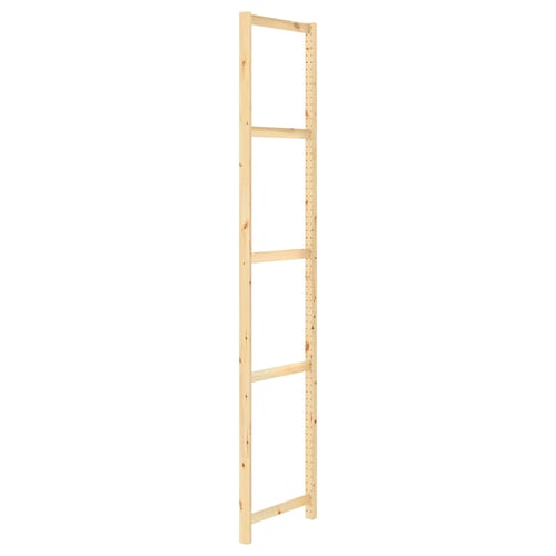 IVAR Estructura lateral para estante, 50x226 cm