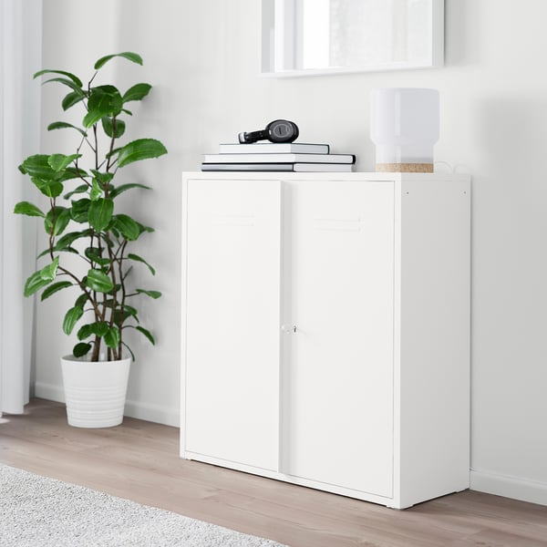 IVAR Gabinete, blanco, 80x83 cm