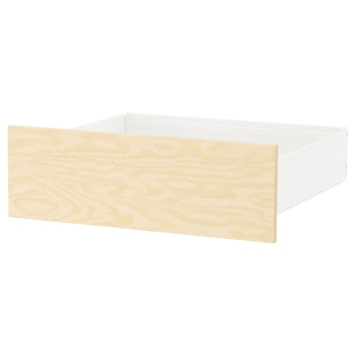 KALBÅDEN Cajón, blanco/efecto pino alegre, 60x57x20 cm