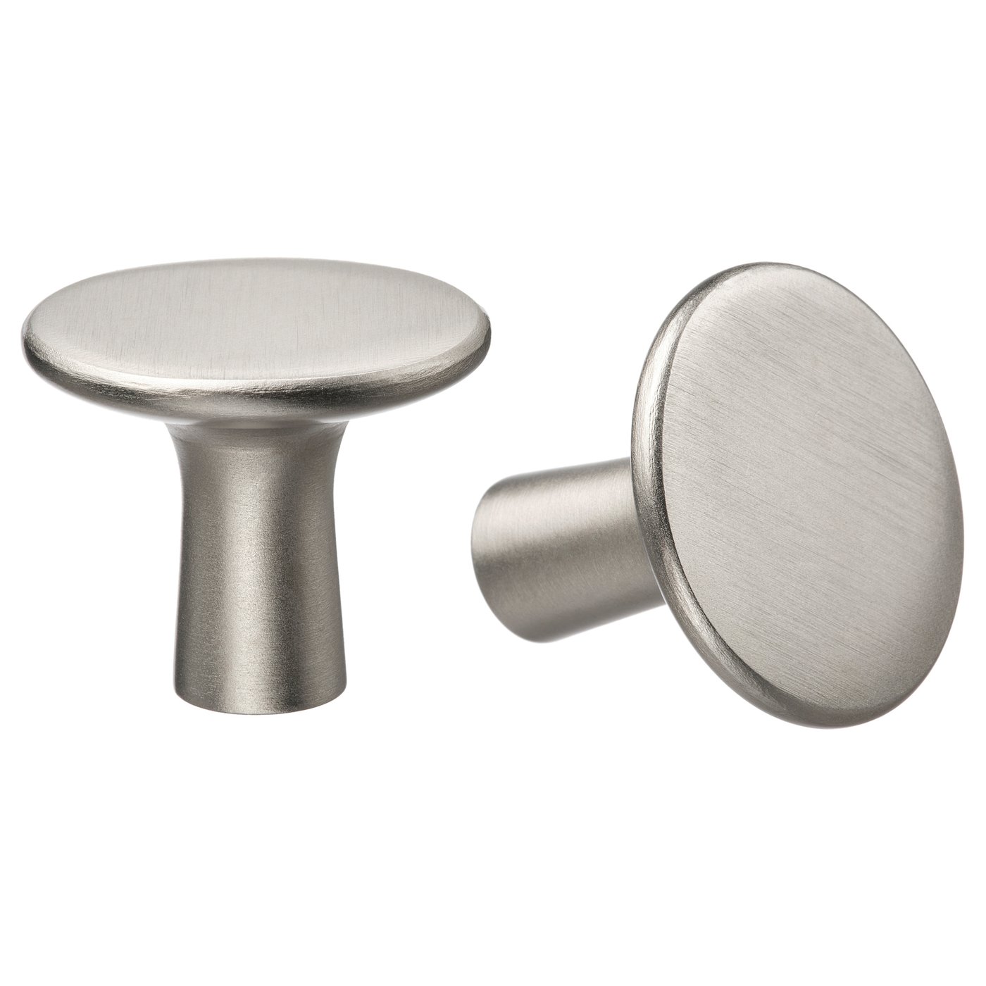 KALERUM Pomo, plateado, 30 mm