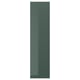 KALLARP Panel lateral, alto brillo gris oscuro-verde, 62x240 cm