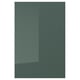 KALLARP Puerta, alto brillo gris oscuro-verde, 40x60 cm