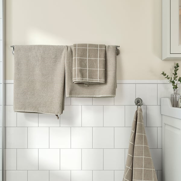 KLASESPIREA Toalla, set de 4, beige, 50x100/70x140 cm