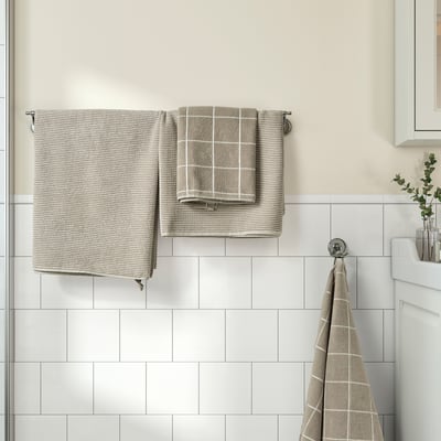 KLASESPIREA Toalla, set de 4, beige, 50x100/70x140 cm