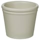 KÖRSBÄRSBJÖRK Macetero, beige, 6 cm
