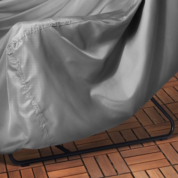 KUGGASKÄR Funda para muebles de terraza, gris, 220x220 cm