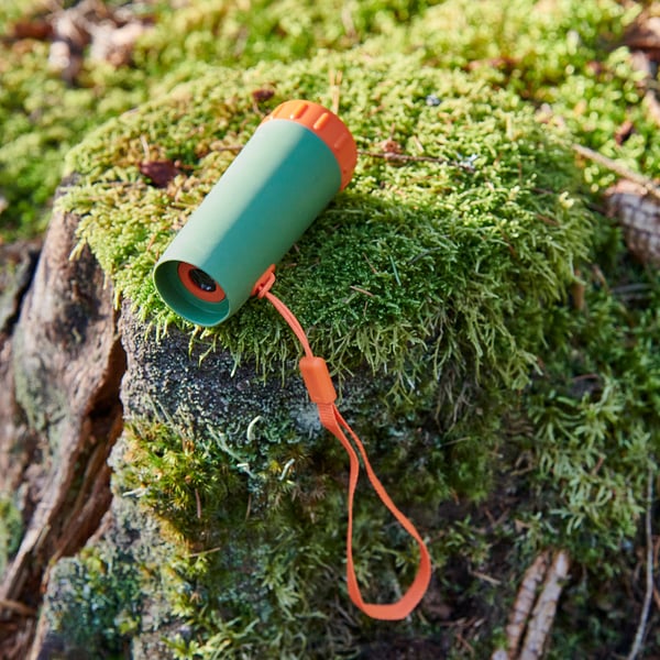 MAJBAGGE Monocular, verde/naranjo