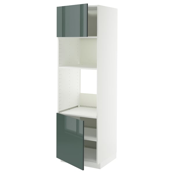 METOD, blanco/Kallarp, 60x60x200 cm