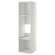 METOD, blanco, 60x60x220 cm