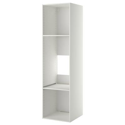 METOD, blanco, 60x60x220 cm
