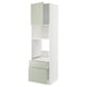 METOD / MAXIMERA, blanco/Stensund menta, 60x60x220 cm