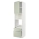 METOD / MAXIMERA, blanco/Stensund menta, 60x60x240 cm