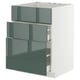 METOD / MAXIMERA Mueble base, 2 cajones