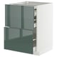 METOD / MAXIMERA Mueble base con 3 cajones