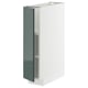 METOD Mueble base con repisas, blanco/Kallarp, 20x60 cm