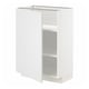 METOD Mueble base con repisas, blanco/Stensund blanco, 60x37 cm