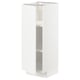 METOD Mueble base con repisas, blanco/Veddinge blanco, 30x37 cm
