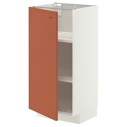 METOD Mueble base con repisas