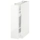 METOD Mueble base especiero, blanco/Ringhult blanco, 20x60 cm