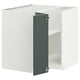 METOD Mueble base esquinero con repisa
