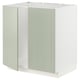 METOD Mueble base para lavaplatos, blanco/Stensund menta, 80x60 cm