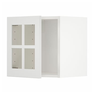 METOD Mueble mural, blanco/Stensund blanco, 40x40 cm