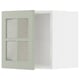 METOD Mueble mural, blanco/Stensund menta, 40x40 cm