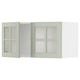 METOD Mueble mural, blanco/Stensund menta, 80x40 cm