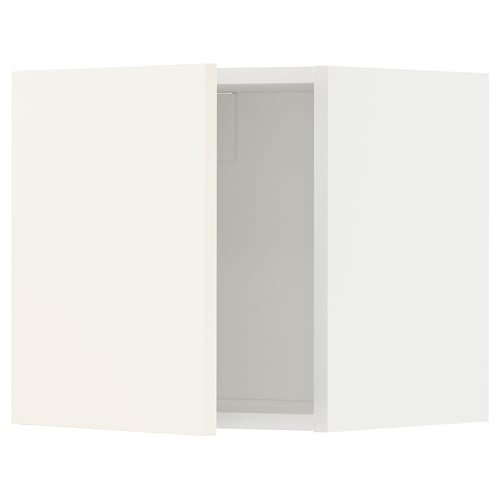 METOD Mueble mural, blanco/Vallstena blanco, 40x40 cm