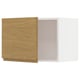 METOD Mueble mural, blanco/Voxtorp efecto roble, 60x40 cm