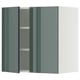 METOD Mueble mural con repisas, blanco/Kallarp, 60x60 cm