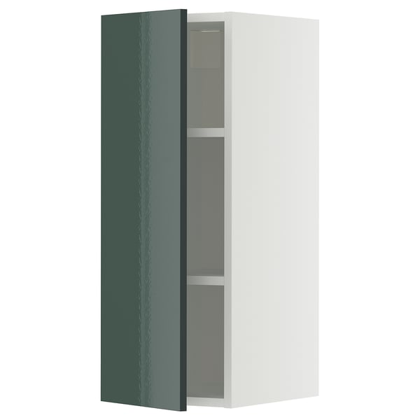 METOD Mueble mural con repisas, blanco/Kallarp, 30x80 cm