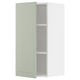 METOD Mueble mural con repisas, blanco/Stensund menta, 40x80 cm