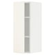 METOD Mueble mural con repisas, blanco/Vallstena blanco, 30x80 cm
