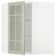 METOD Mueble mural esquinero con repisas, blanco/Stensund menta, 68x80 cm