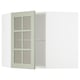 METOD Mueble mural esquinero con repisas, blanco/Stensund menta, 68x60 cm