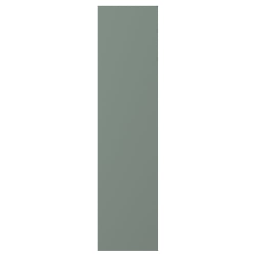 NICKEBO Puerta, mate menta grisáceo, 20x80 cm
