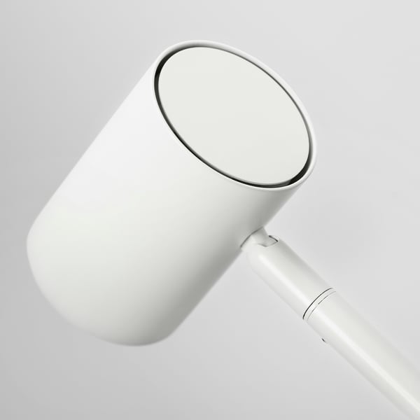 NYMÅNE Lámpara de pie, blanco