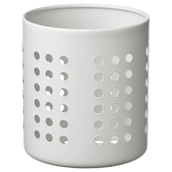 ORDNING Escurridor de cubiertos, blanco, 13.5 cm