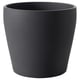 PERSILLADE Macetero, Gris oscuro, 12 cm