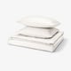 PILTANDVINGE Funda plumón con 2 fundas almohada, blanco, 240x220/50x60 cm