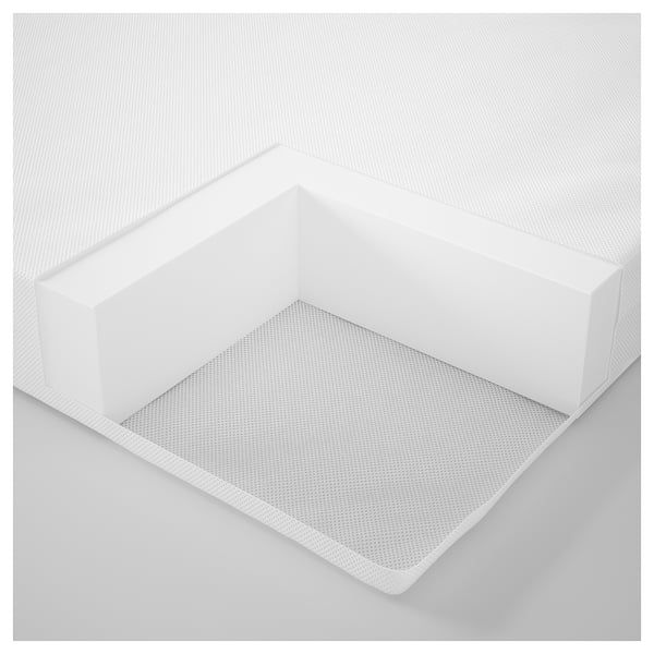 PLUTTEN Colchón de espuma, cama extensible, 80x200 cm