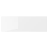 RINGHULT Frente de cajón, alto brillo blanco, 60x20 cm